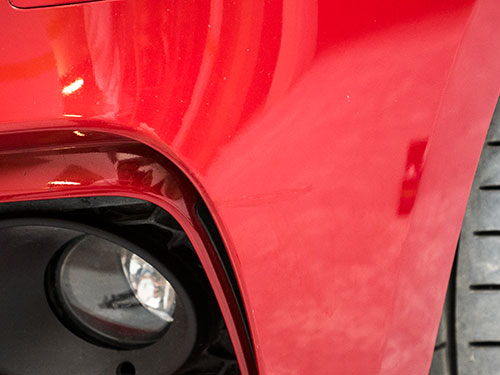 After Paint chip repair