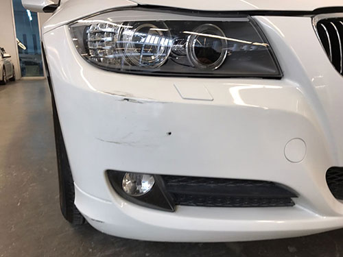 Before Touch up paint repair